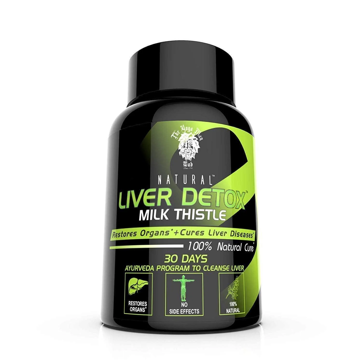 YogaManLab® The Yoga Man Lab Milk Thistle for Liver Detox and Strength - Image 2