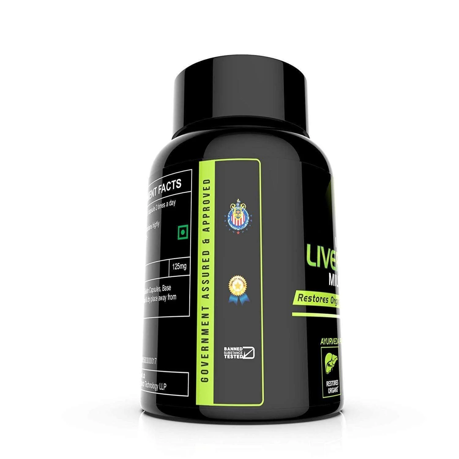 YogaManLab® The Yoga Man Lab Milk Thistle for Liver Detox and Strength - Image 3