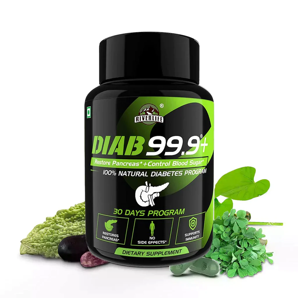 YogaManLab® DIAB 99.9+ Type-2 Diabetes Ayurvedic Medicine | 100% Natural - Image 3