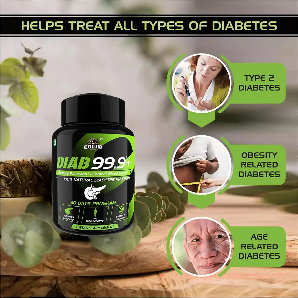 YogaManLab® DIAB 99.9+ Type-2 Diabetes Ayurvedic Medicine | 100% Natural - Image 6