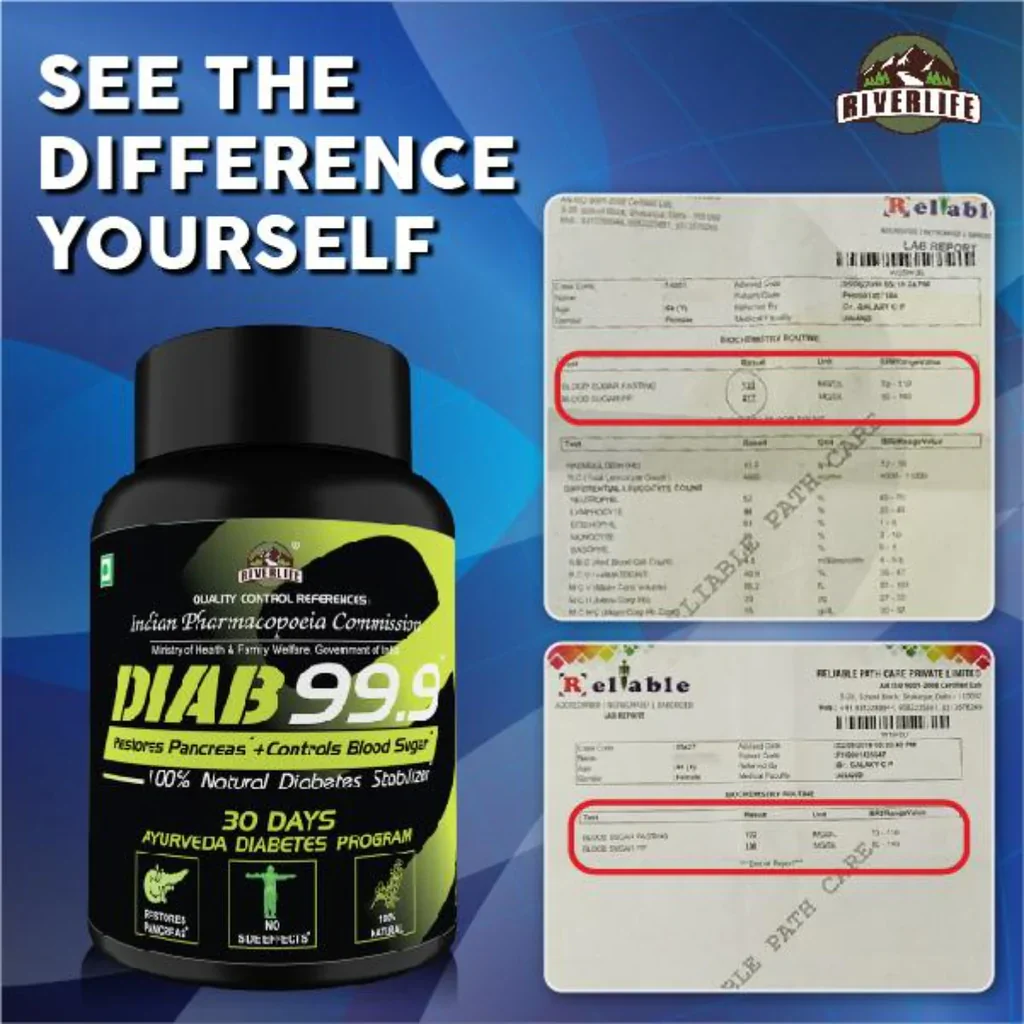 YogaManLab® Diab 99.9 Type-2 Ayurvedic Sugar Reversal Program | Get Free Doctor & Dietitian Reversal Consultation | 100% Natural - Image 8