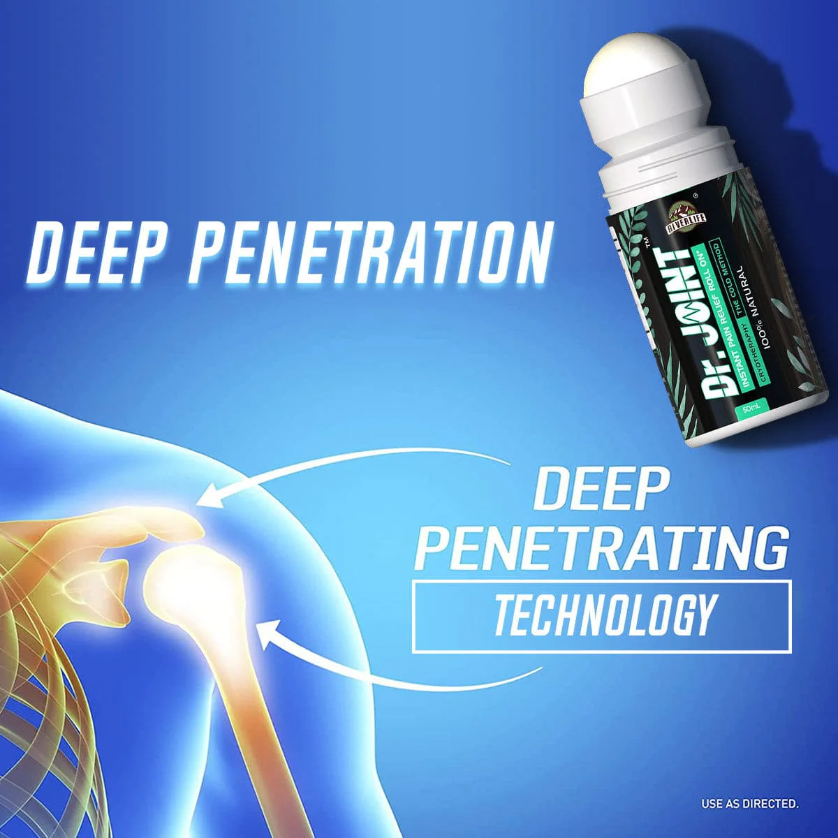 YogaManLab® Dr. Joint Roll-On For Instant Pain Relief | Ayurvedic Oil Formula | 100% Natural - Image 4