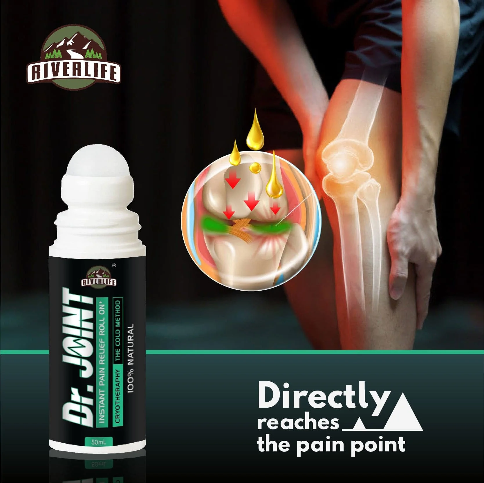YogaManLab® Dr. Joint Roll-On For Instant Pain Relief | Ayurvedic Oil Formula | 100% Natural - Image 6