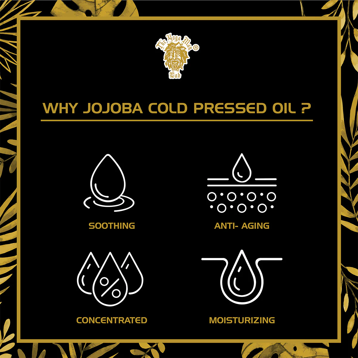 YogaManLab® Best Jojoba Oil 100% Pure & Organic Cold Pressed Oil | Promotes Hair Growth & Skin Moisturizing (200ml) - Image 7