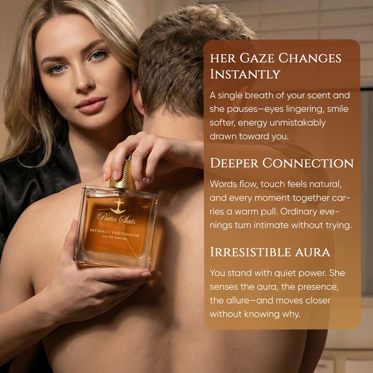Patia Stats® Intimacy Pheromones Perfume | Attraction DNA Infused Formula | Eau De Parfum 50ml - Image 15