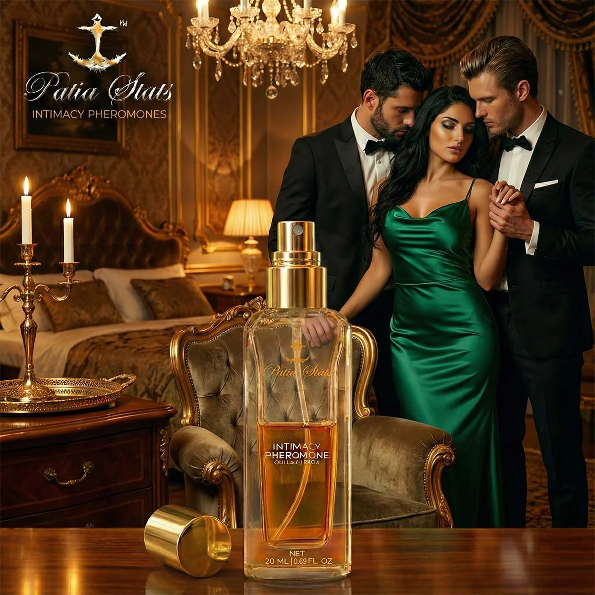 Patia Stats® Intimacy Pheromones Perfume for Women | Attraction DNA‑Infused Formula | Eau de Parfum 20 ml - Image 10