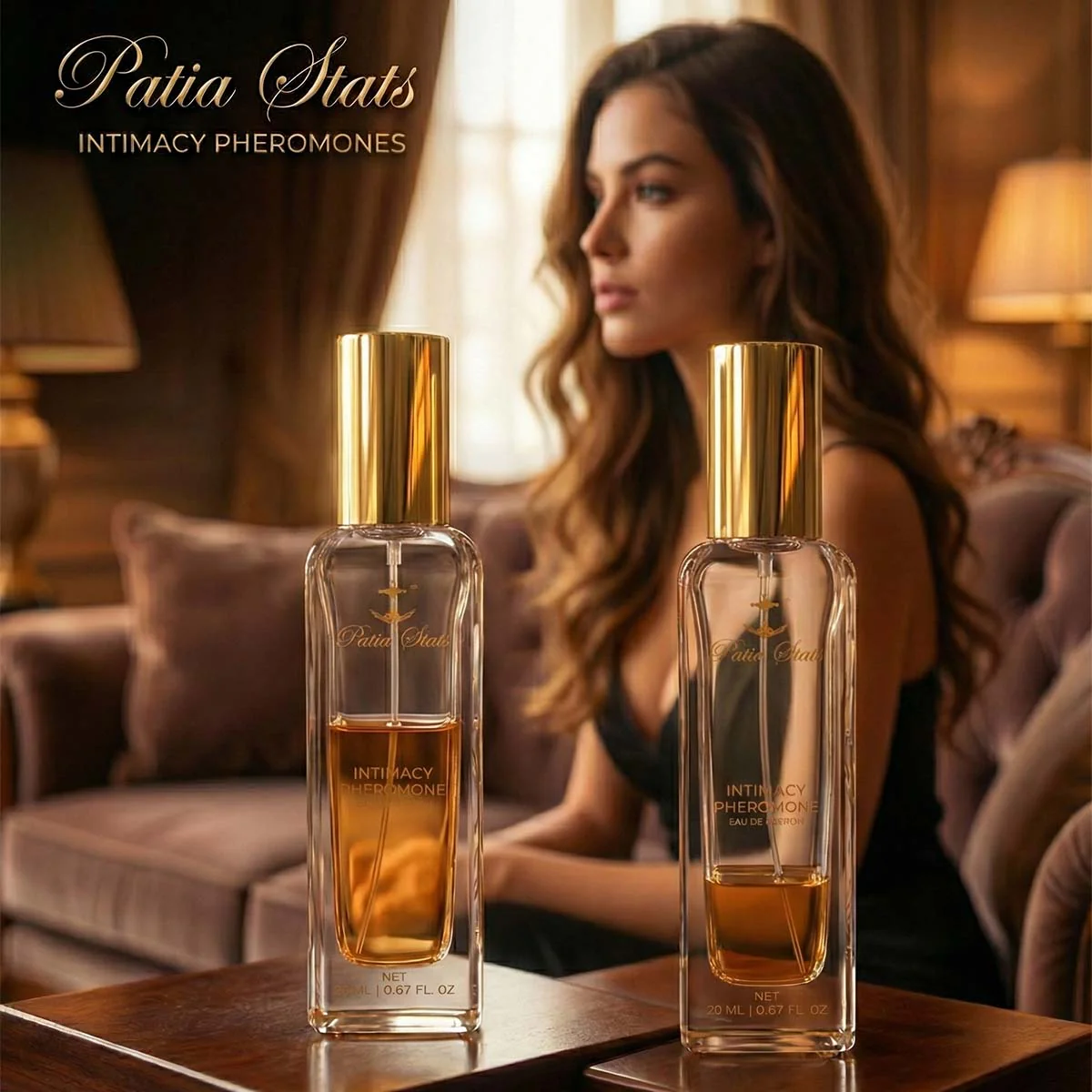 Patia Stats® Intimacy Pheromones Perfume for Women | Attraction DNA‑Infused Formula | Eau de Parfum 20 ml - Image 8