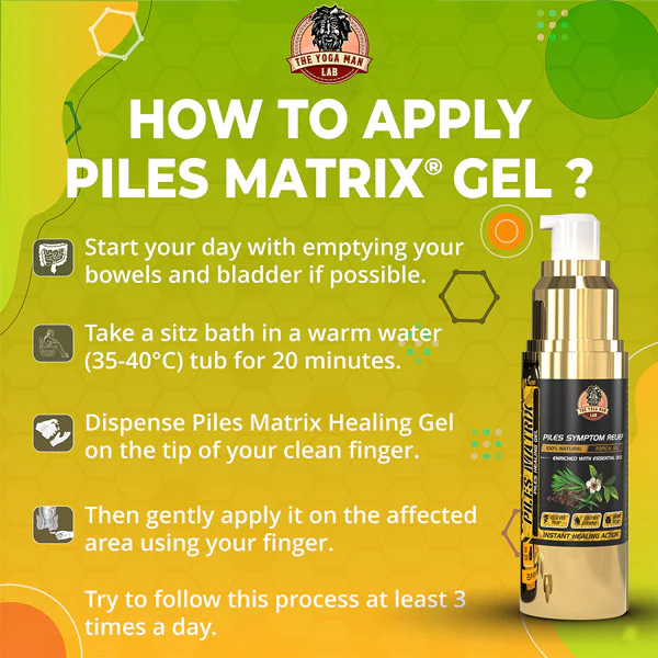 YogaManLab® PILES MATRIX - Ayurvedic Medicines for Piles Home Treatment | With Capsules, Lepam & Diet Booklet | Relives Pain & Itching, Shrinks Mass, & Treats Constipation | 100% Natural - Image 18