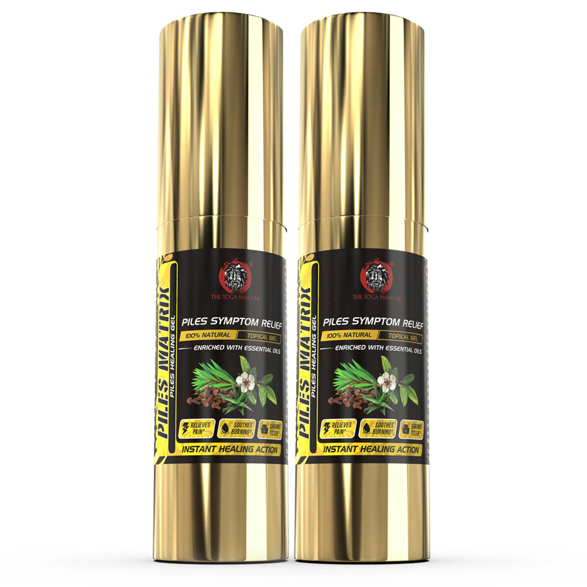 YogaManLab® PILES MATRIX - Ayurvedic Piles Healing Lepam | Relieves Itching, Inflammation & Lubricates Area | Made with 100% Natural Essential Oils - Image 9