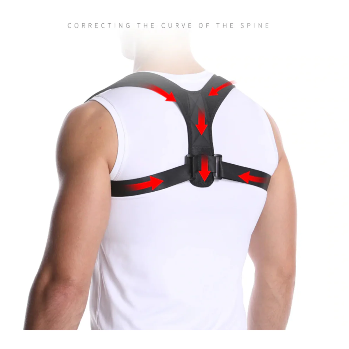 YogaManLab® Posture Corrector Belt - Back Pain, Hips Pain, Sciatica Pain - Corrects Hump Back - Image 11
