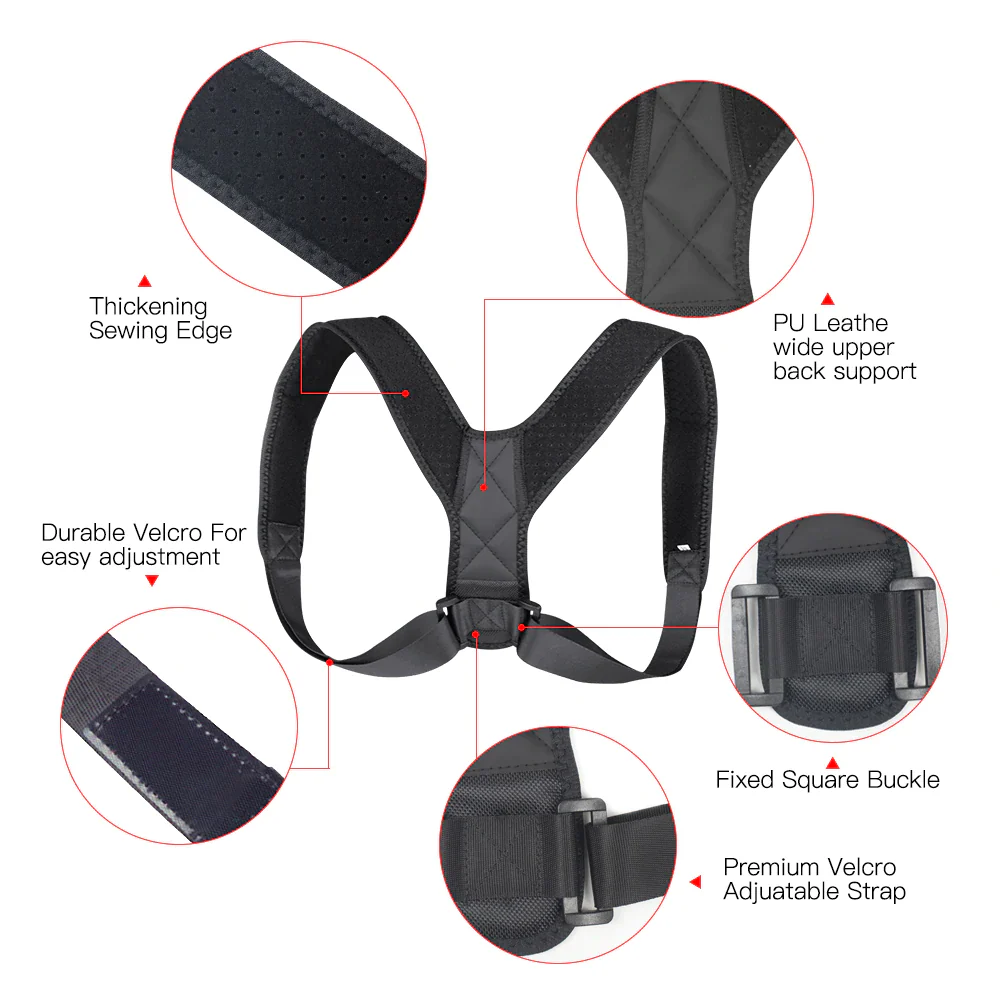 YogaManLab® Posture Corrector Belt - Back Pain, Hips Pain, Sciatica Pain - Corrects Hump Back - Image 18