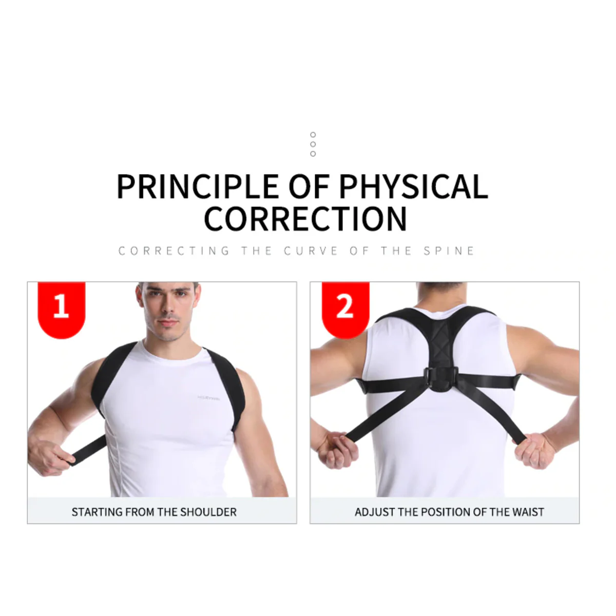 YogaManLab® Posture Corrector Belt - Back Pain, Hips Pain, Sciatica Pain - Corrects Hump Back - Image 22