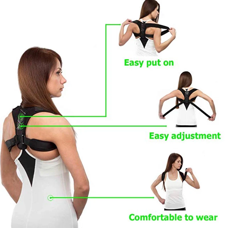 YogaManLab® Posture Corrector Belt - Back Pain, Hips Pain, Sciatica Pain - Corrects Hump Back - Image 30