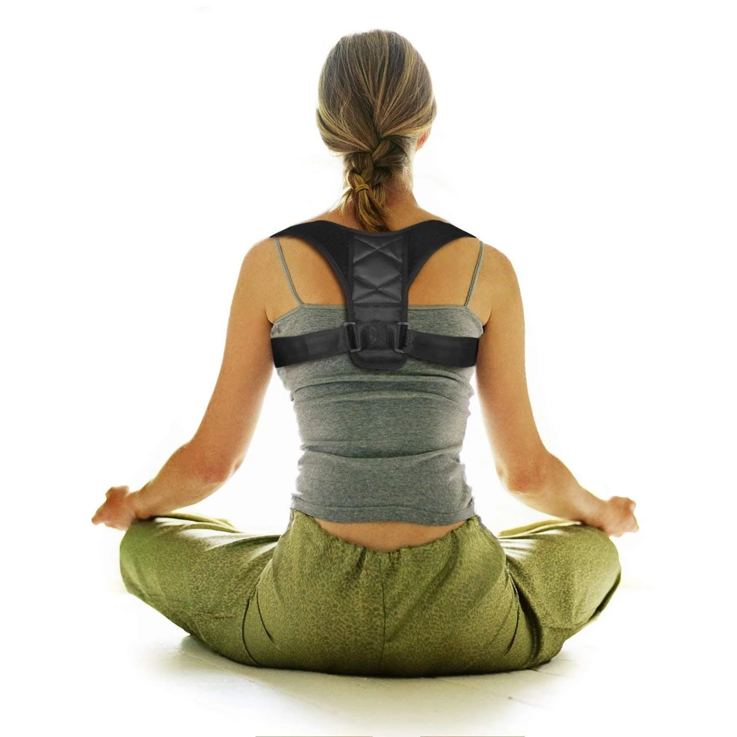 YogaManLab® Posture Corrector Belt - Back Pain, Hips Pain, Sciatica Pain - Corrects Hump Back - Image 37