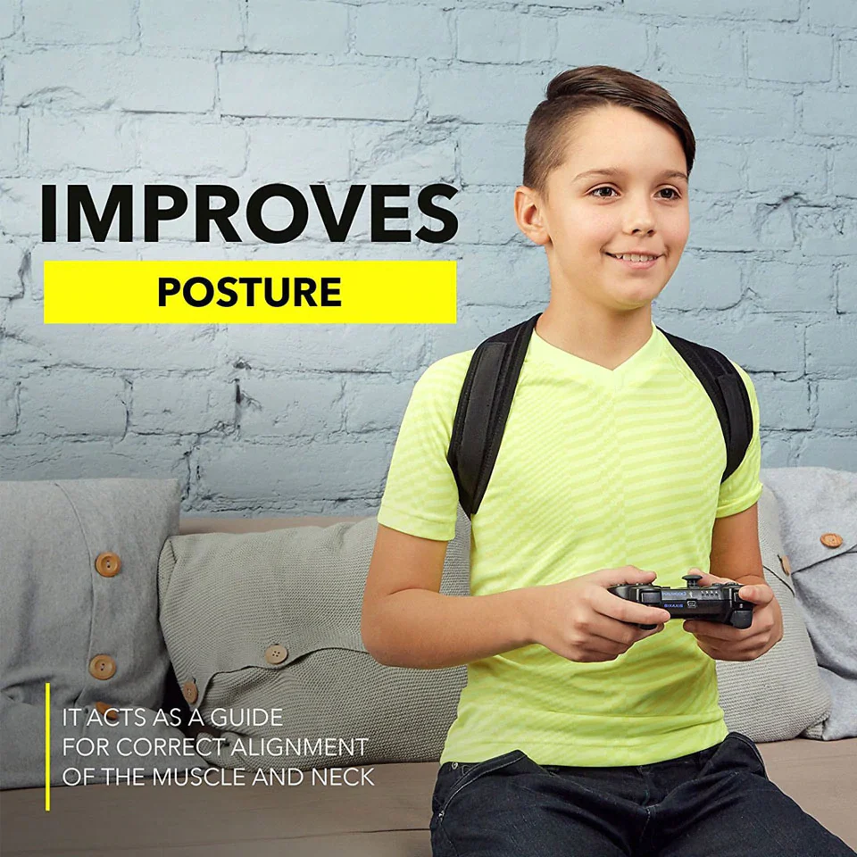 YogaManLab® Posture Corrector Belt - Back Pain, Hips Pain, Sciatica Pain - Corrects Hump Back - Image 7