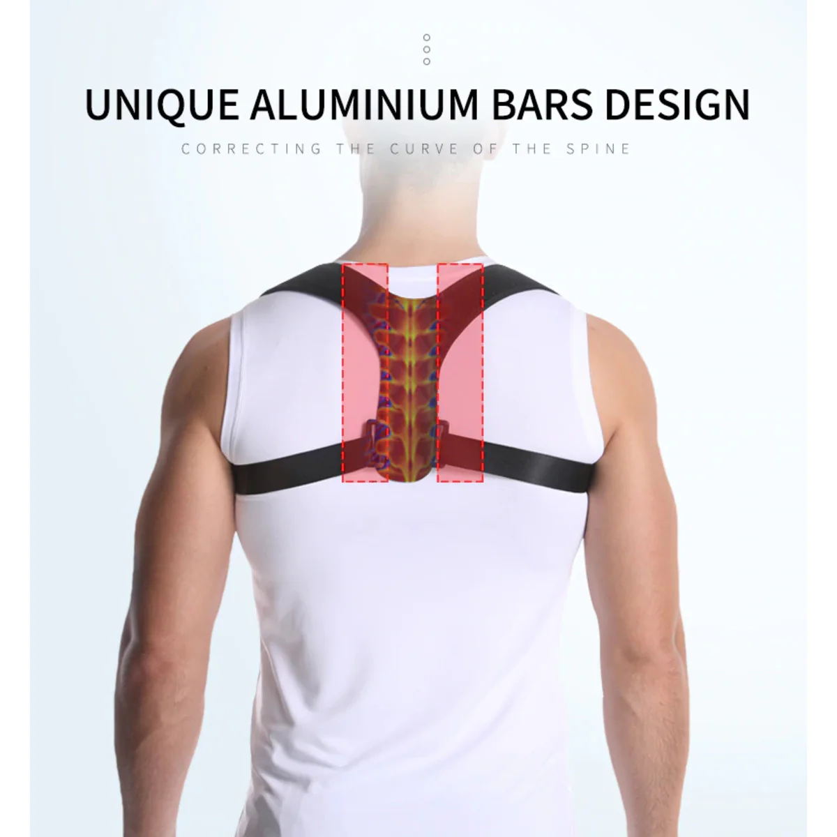 YogaManLab® Posture Corrector Belt - Back Pain, Hips Pain, Sciatica Pain - Corrects Hump Back - Image 9