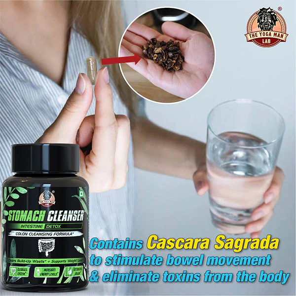 YogaManLab® STOMACH CLEANSER - Probiotic Detox & Flatter Belly Ayurvedic Supplement | 14-Days Program To Remove Constipation & Toxins | 100% Natural with Probiotics - Image 15