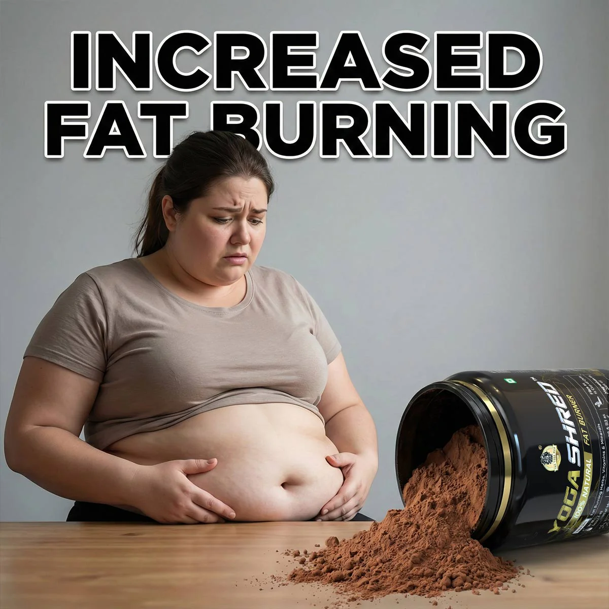 YogaManLab® YOGA SHRED - Burn Fat At-Home Ayurvedic Supplement Powder(Women) | Helps in Weight Loss & Boosting Energy | Ayurvedic & 100% Natural - Image 11