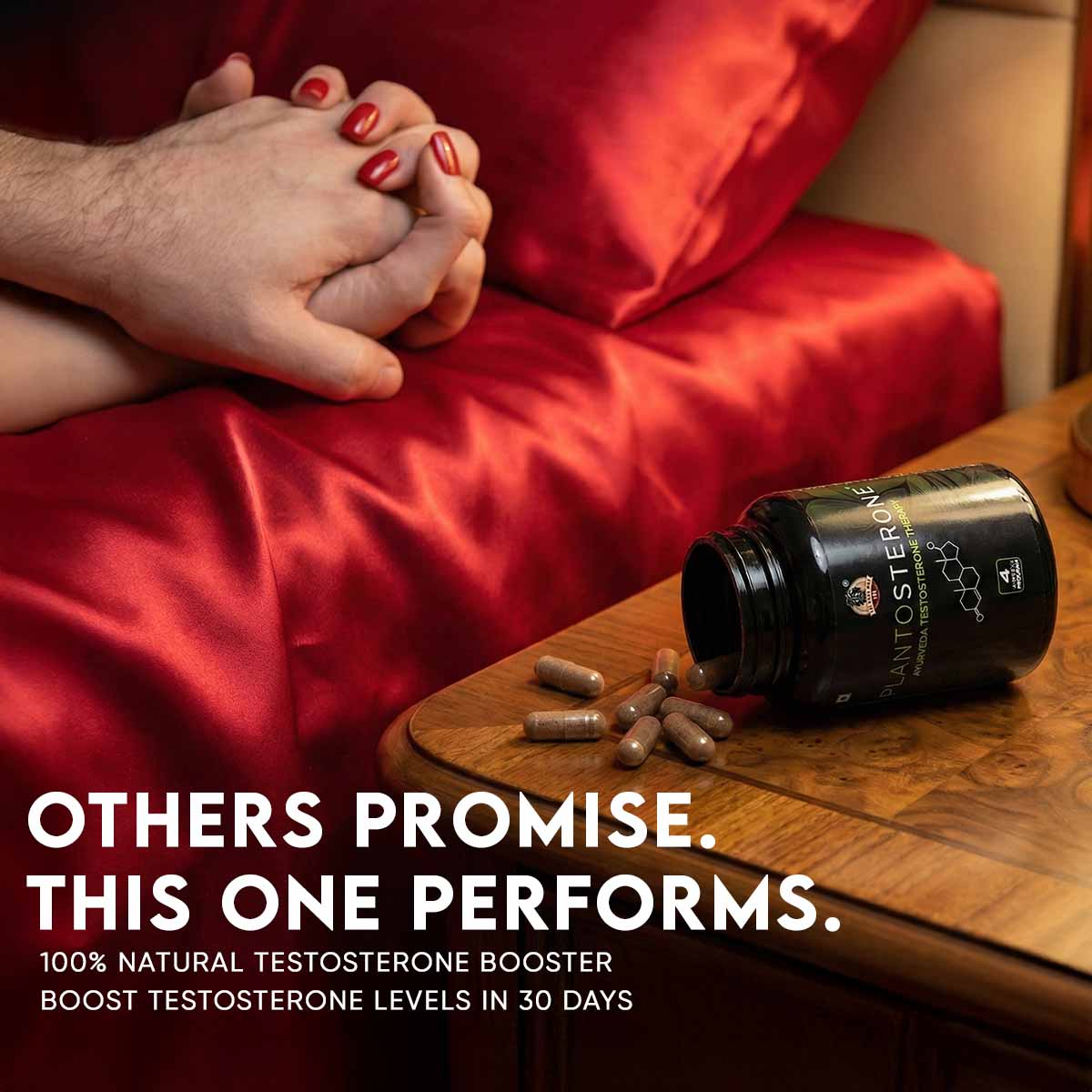 YogaManLab® PLANTOSTERONE - Men Libido & Timing Booster | Ayurvedic Capsules & Serum | Enhances Bedroom Performance | 100% Natural - Image 4