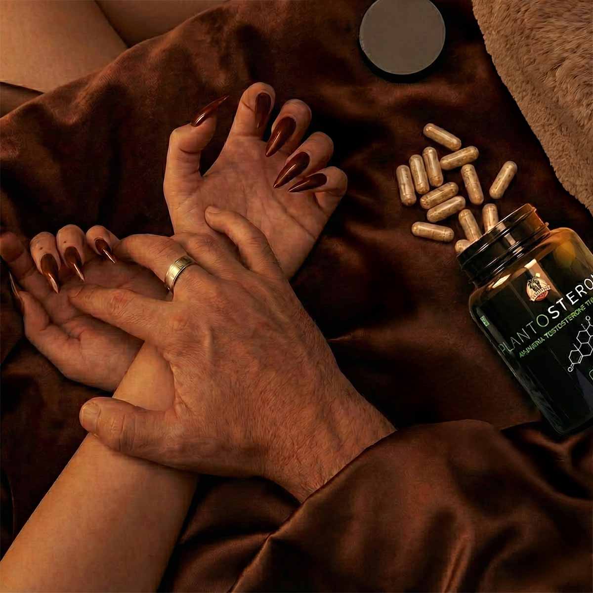 YogaManLab® PLANTOSTERONE - Men Libido & Timing Booster | Ayurvedic Capsules & Serum | Enhances Bedroom Performance | 100% Natural - Image 8